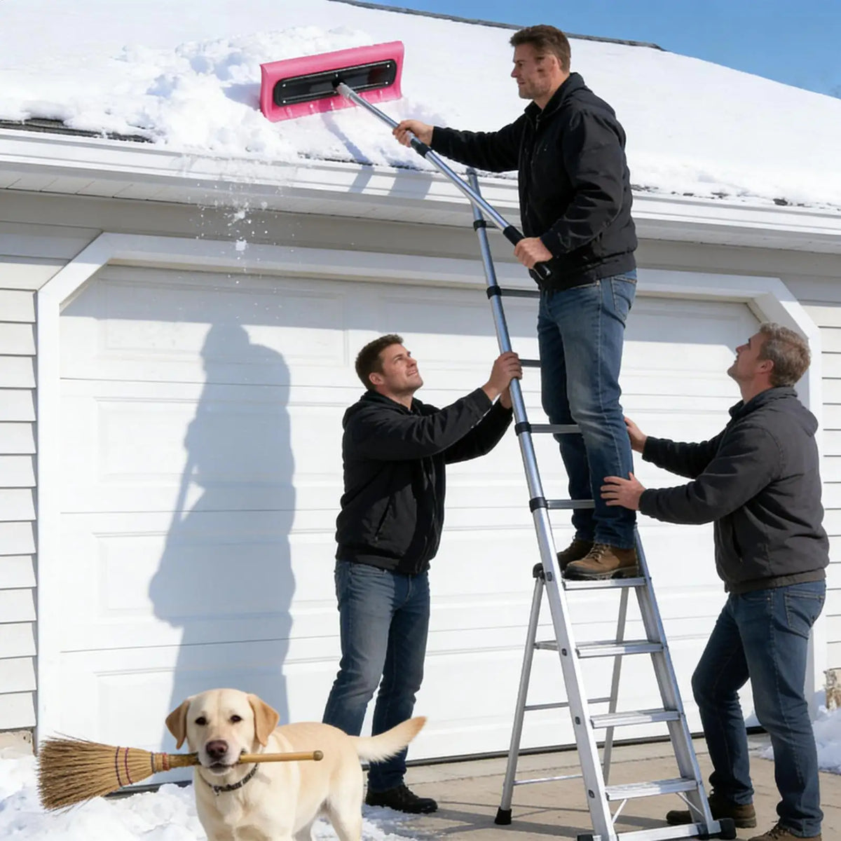 Foam Snow Roof Rake Head – No Extension Pole