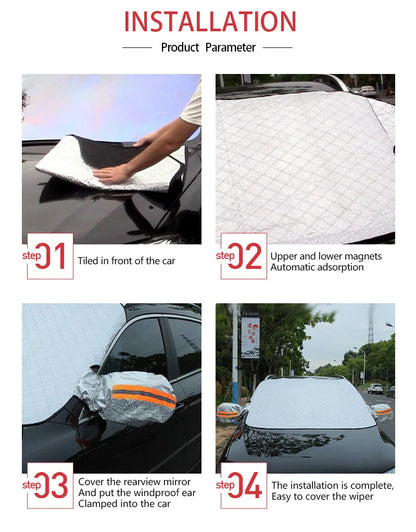 Windshield Snow, Frost & UV Cover