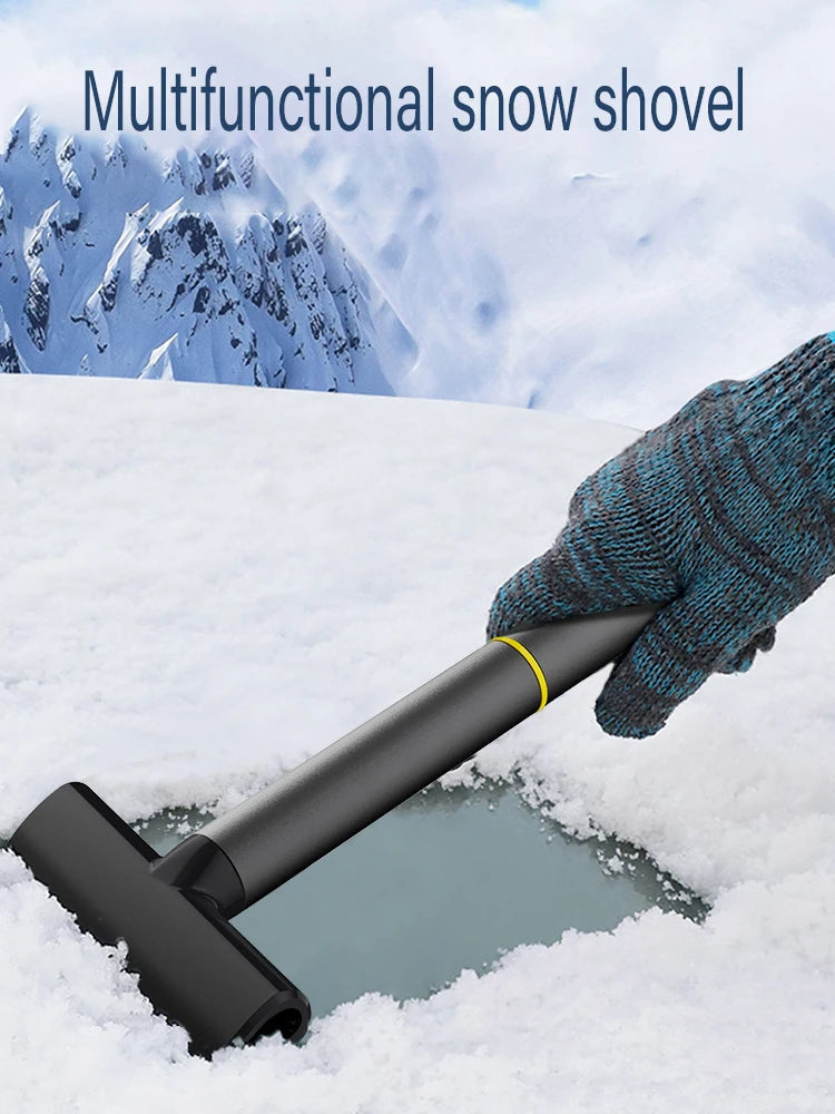 Stainless Steel Car Ice Scraper – Windshield Snow & Ice Removal