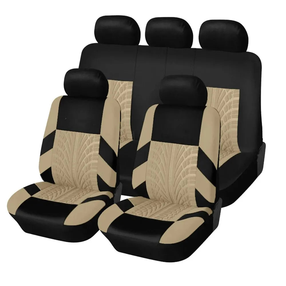 Universal Cloth Car Seat Cover Set