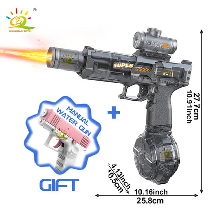 Rechargeable Electric Water Blaster with Light Effects