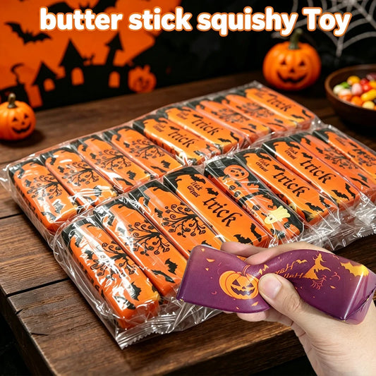 Scented Halloween Squishies – Ghost, Bat & Pumpkin