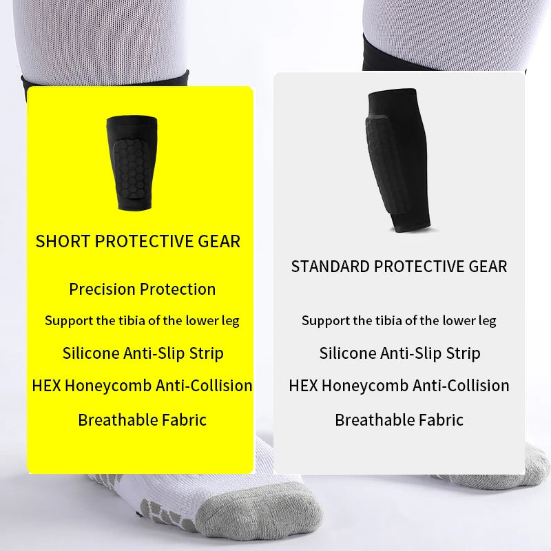 Mini Soccer Shin Guard Sleeves – S to XL