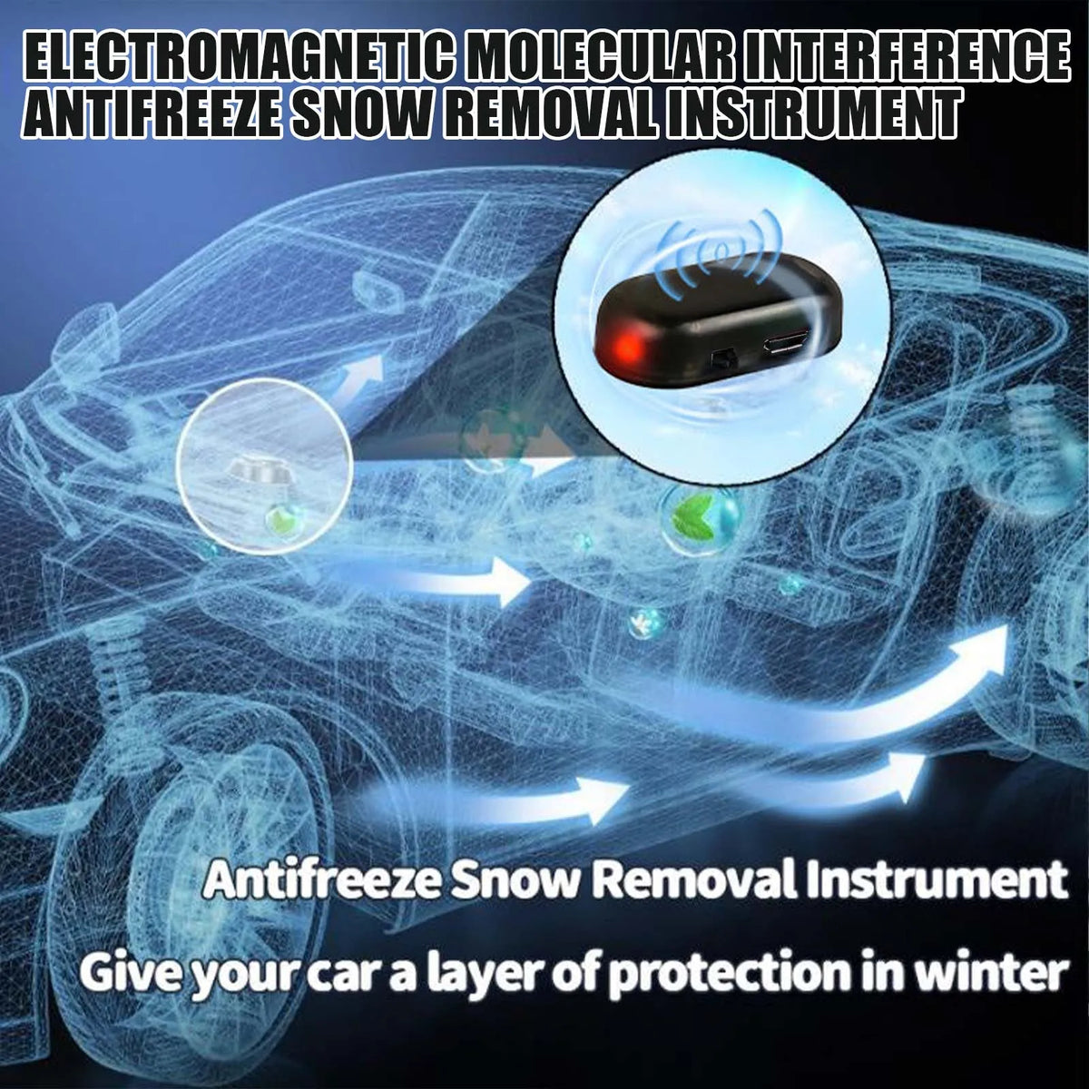Mini Car Snow & Ice Removal Tool