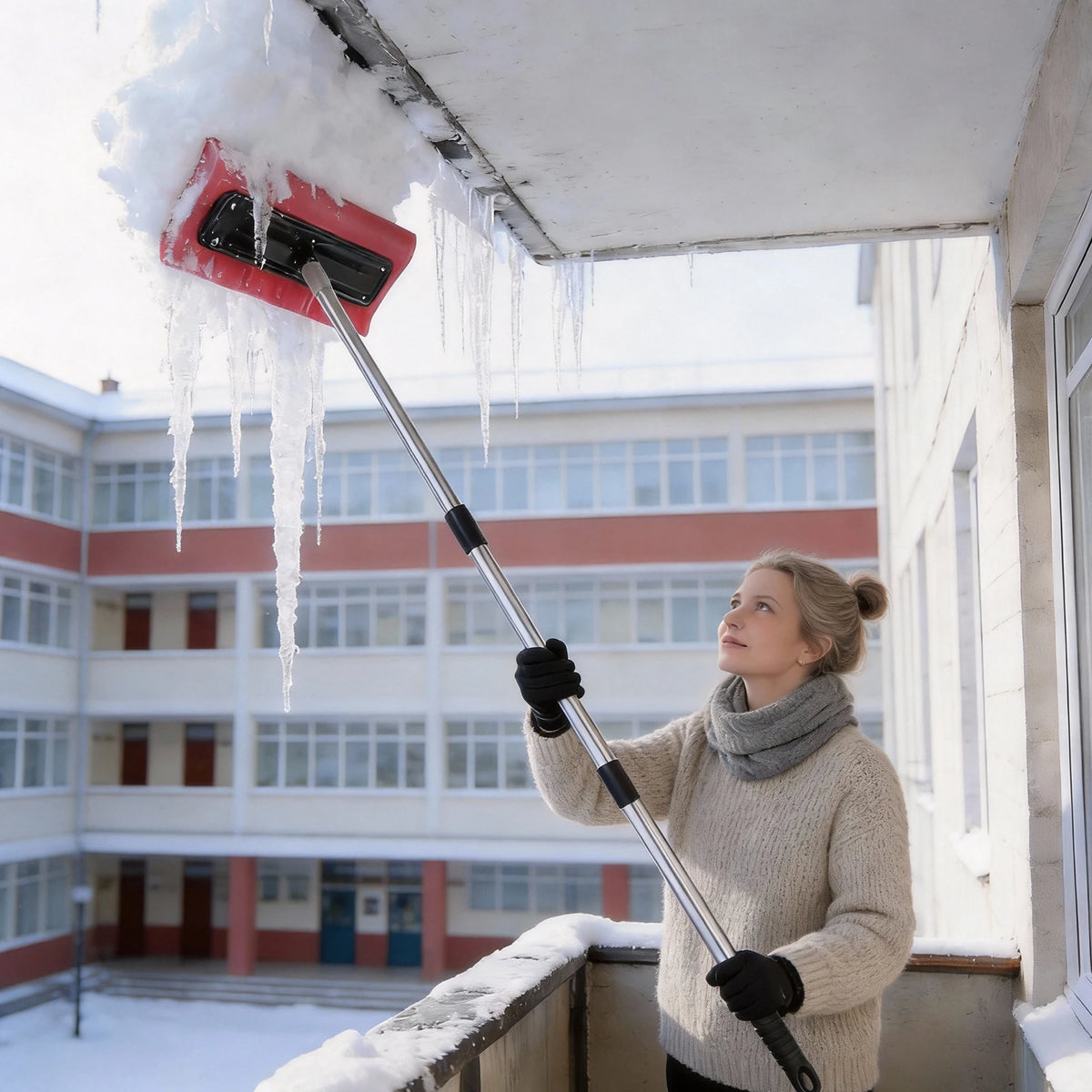 2–4m Foam Snow Roof Rake
