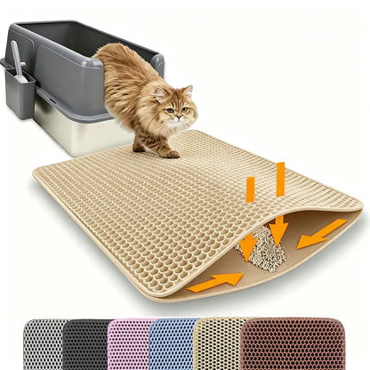 Waterproof Double-Layer Cat Litter Mat