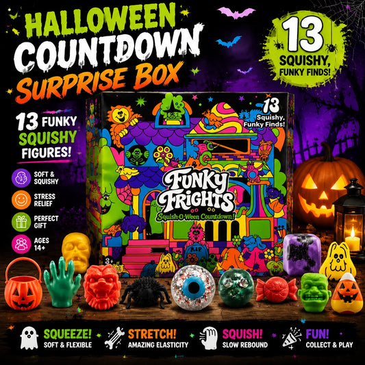 13-Day Halloween Squishy Countdown Set