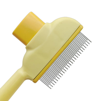 Self-Cleaning Pet Grooming Brush for Dogs & Cats
