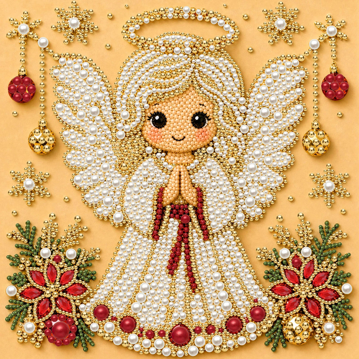Christmas Diamond Art Kit – 20 × 20 cm