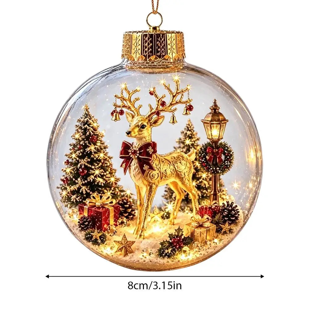 Light-Up Christmas Story Ornament – 3.15 in