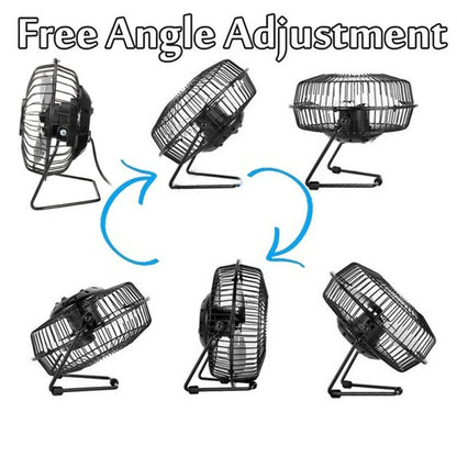 Portable USB Desktop Fan – 14.5 × 15 cm