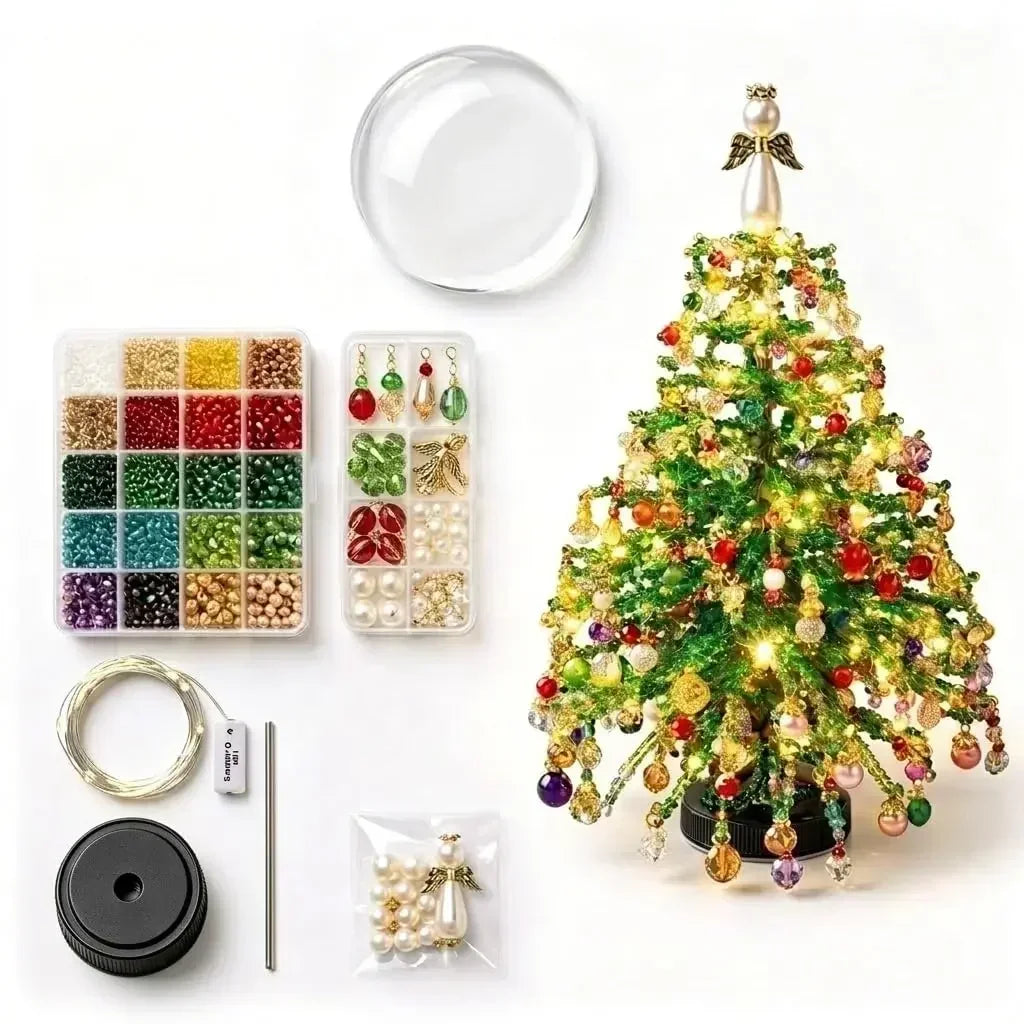 DIY Beaded Christmas Tree Kit