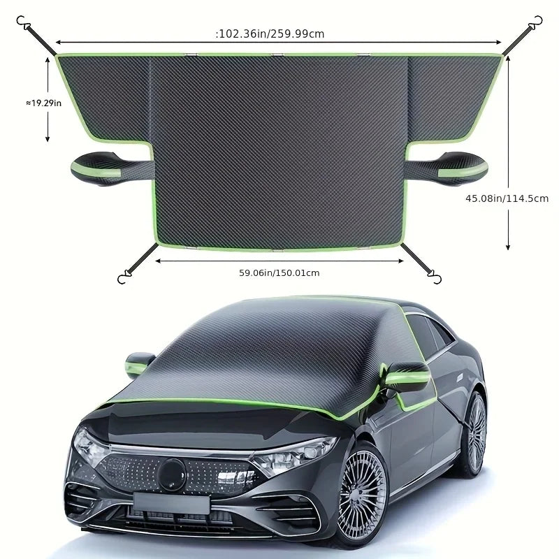 Magnetic Windshield Snow & Frost Cover