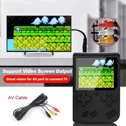 Retro Handheld Game Console – 400 Games & TV Connection
