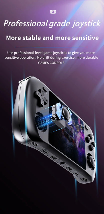 H36S Retro Handheld Game Console – 3.5" IPS, 64GB/128GB