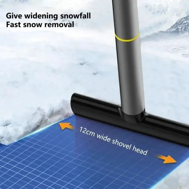 Stainless Steel Car Ice Scraper – Windshield Snow & Ice Removal