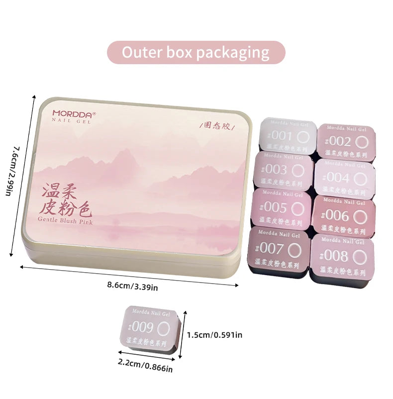 Semi-Solid Nail Polish Gel