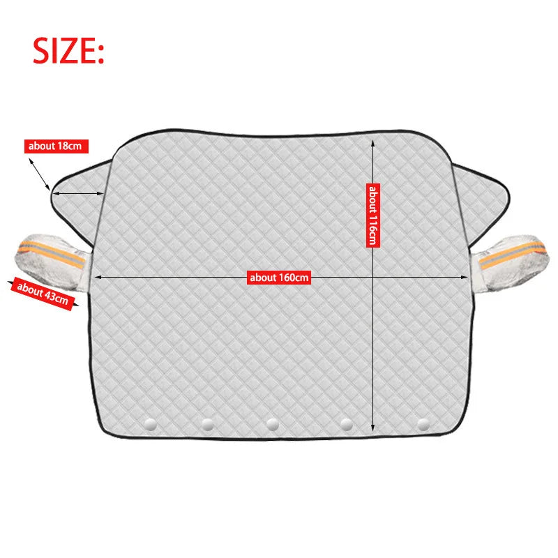 Windshield Snow, Frost & UV Cover