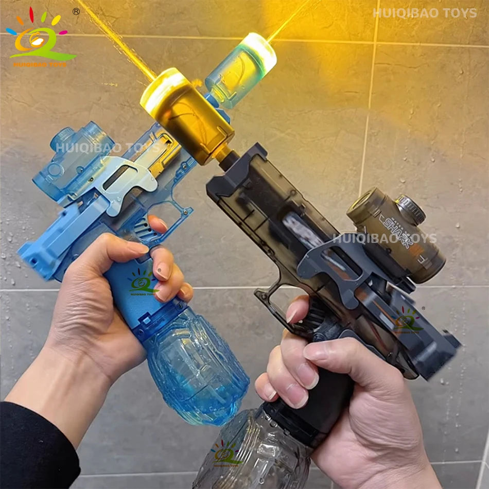 Rechargeable Electric Water Blaster with Light Effects