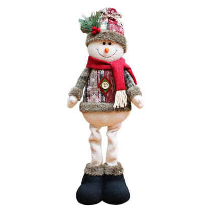 Christmas Santa, Snowman & Reindeer Shelf Sitter