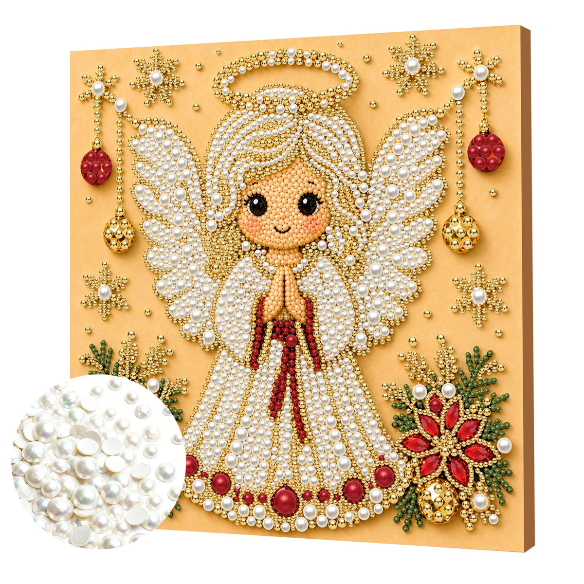 Christmas Diamond Art Kit – 20 × 20 cm
