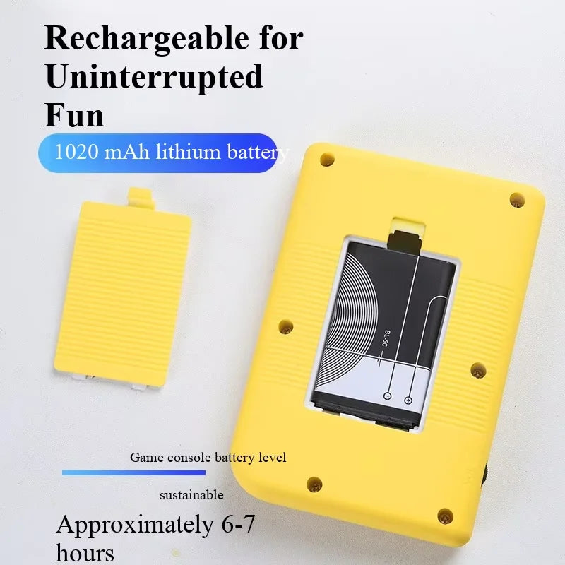 Mini Retro Handheld Game Console – 2.4" Screen, 400 Games