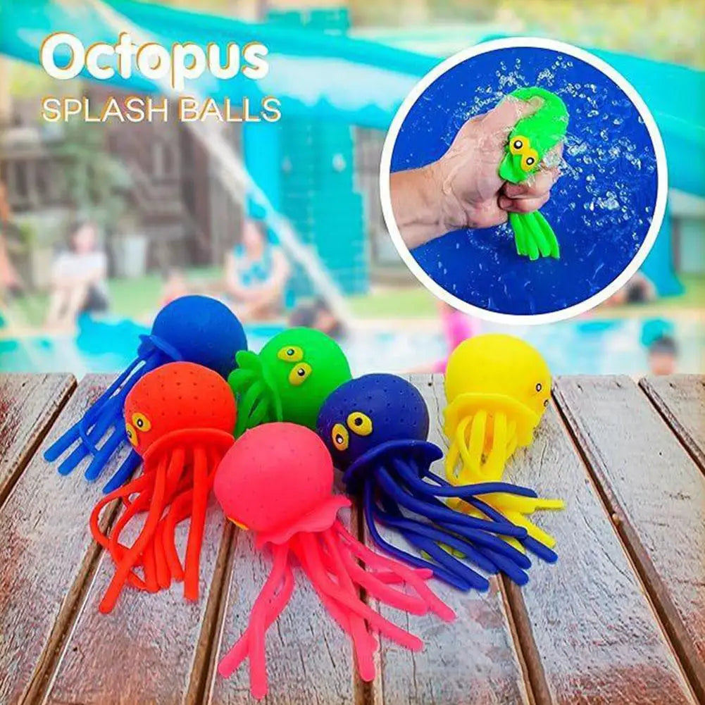Octopus Sponge Bath Squeeze Toy