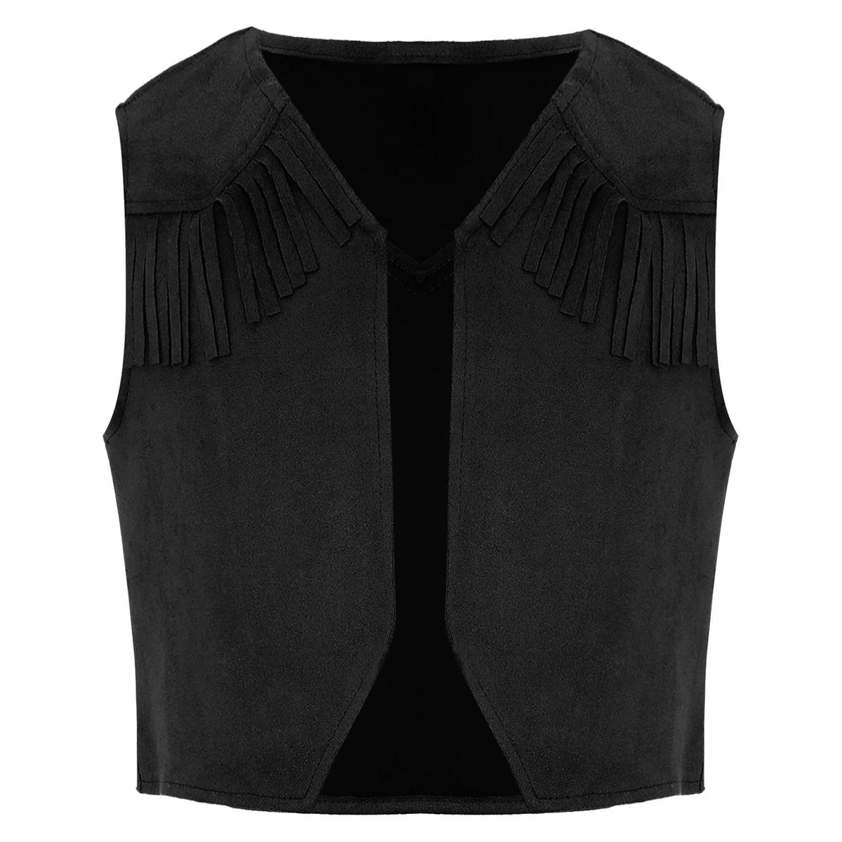 Kids Western Fringe Costume Vest