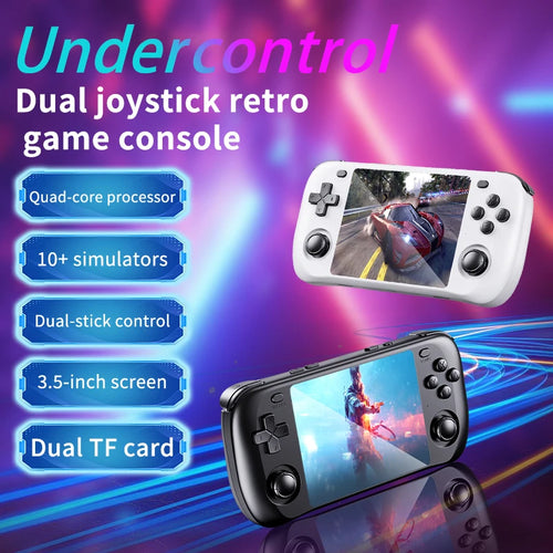 H36S Retro Handheld Game Console – 3.5" IPS, 64GB/128GB
