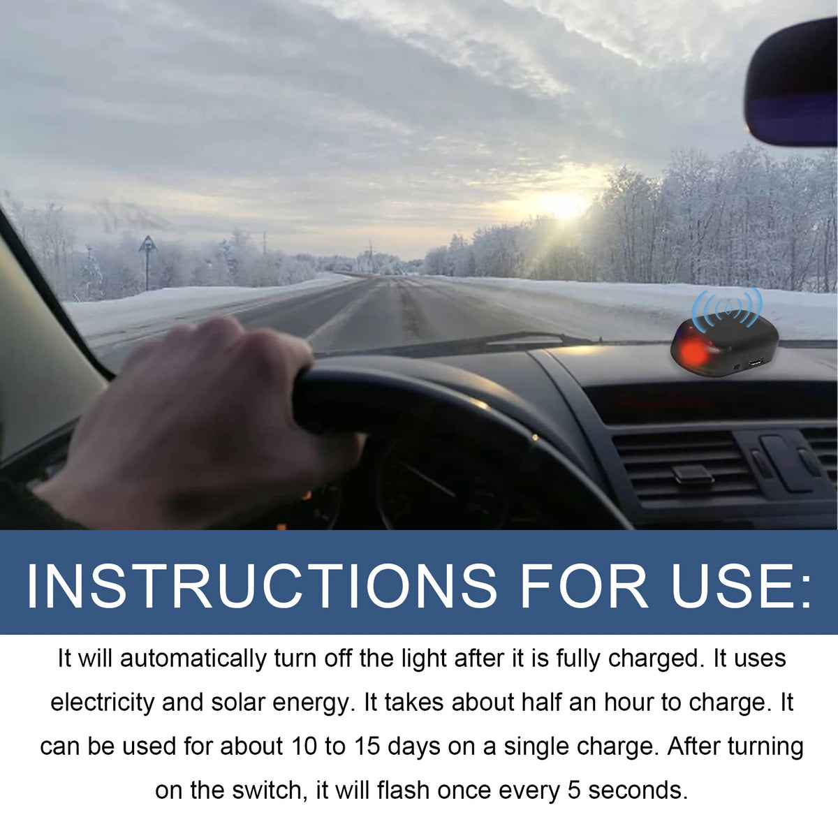 Mini Car Snow & Ice Removal Tool
