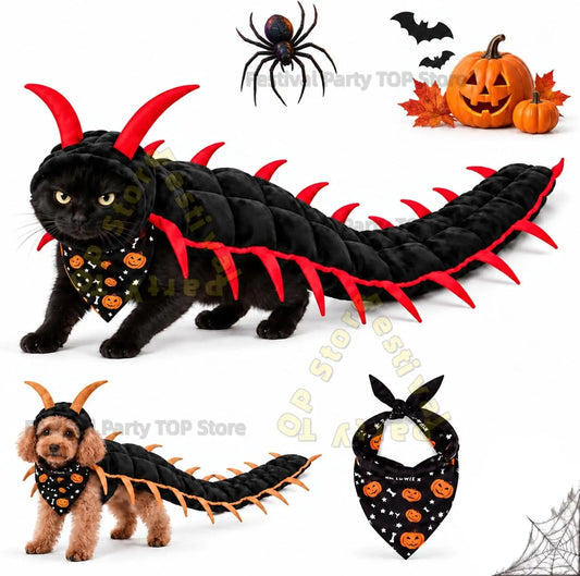 3D Centipede Pet Costume – Cats & Small Dogs