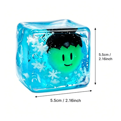 Luminous Halloween Squishy Cube