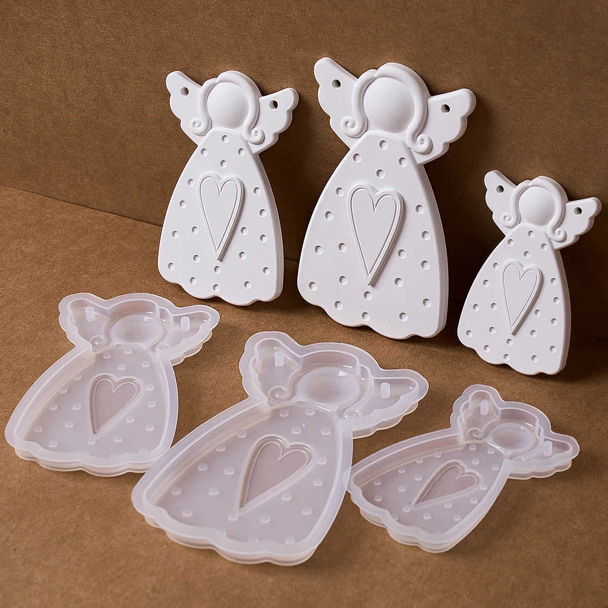 Christmas Angel Silicone Ornament Mold