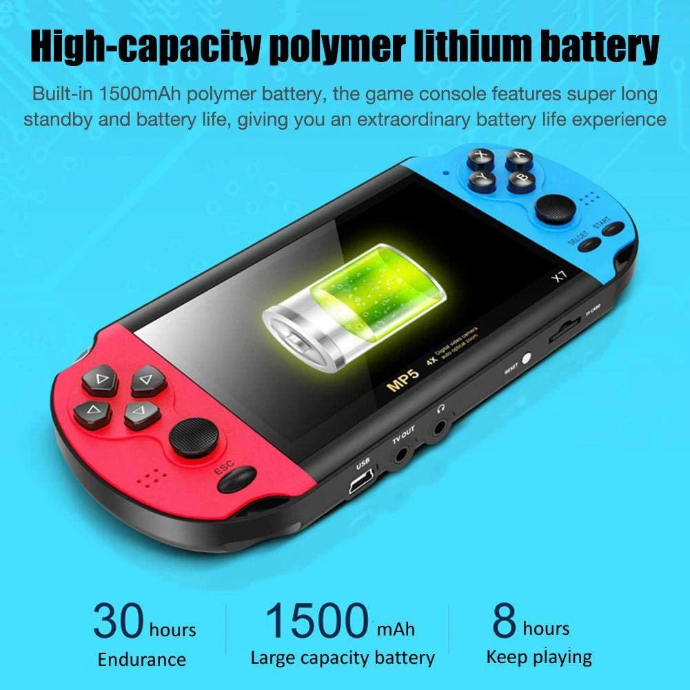 Portable Retro Handheld Game Console – 10,000 Games