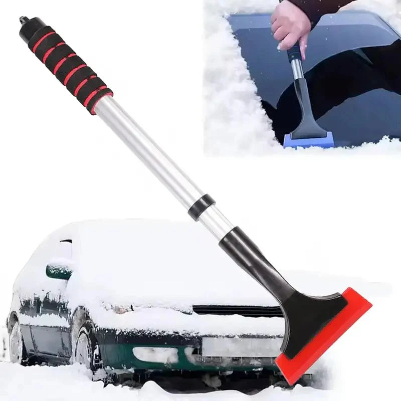 Telescopic Car Snow Brush & Ice Scraper – 42 cm Adjustable