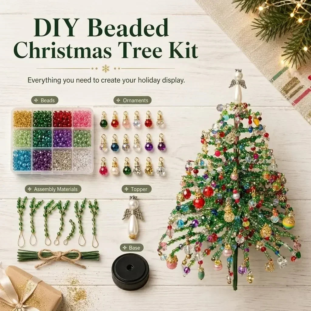 DIY Beaded Christmas Tree Kit