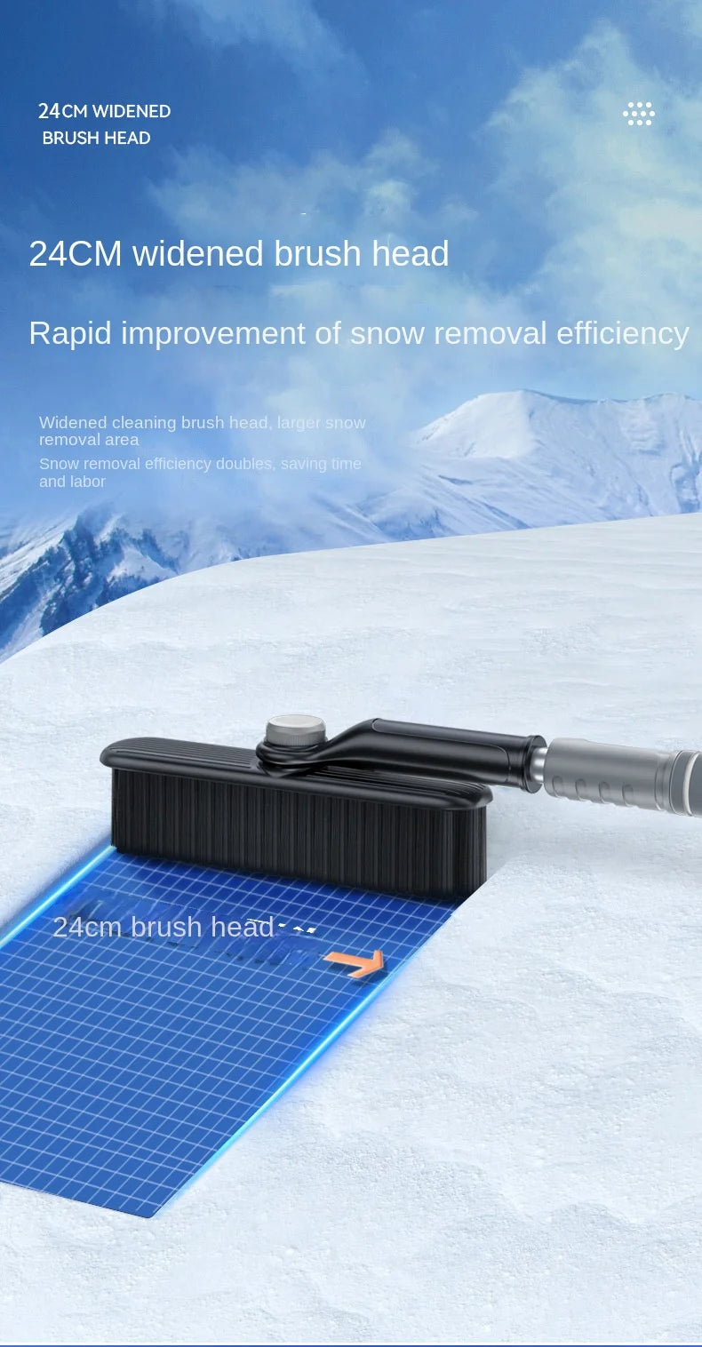 Car Snow Brush & Ice Scraper – Windshield Winter Tool