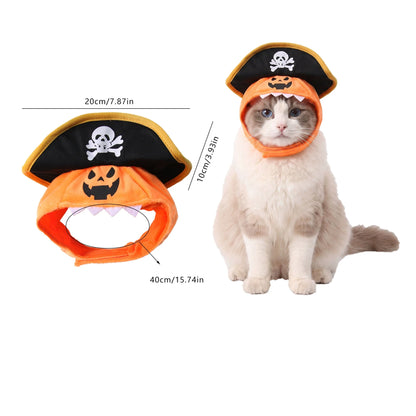 Halloween Pet Hat – Devil & Pumpkin Styles