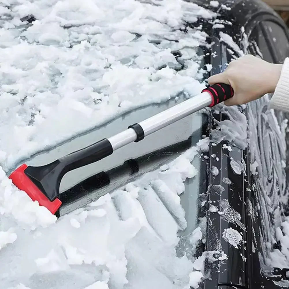 Telescopic Car Snow Brush & Ice Scraper – 42 cm Adjustable