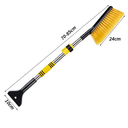 Retractable Car Snow Brush & Ice Scraper – ABS + Foam Grip