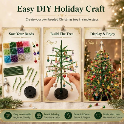 DIY Beaded Christmas Tree Kit