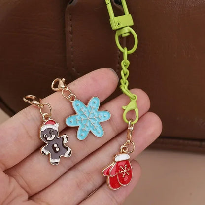 Christmas Theme Charm & Keychain Mix