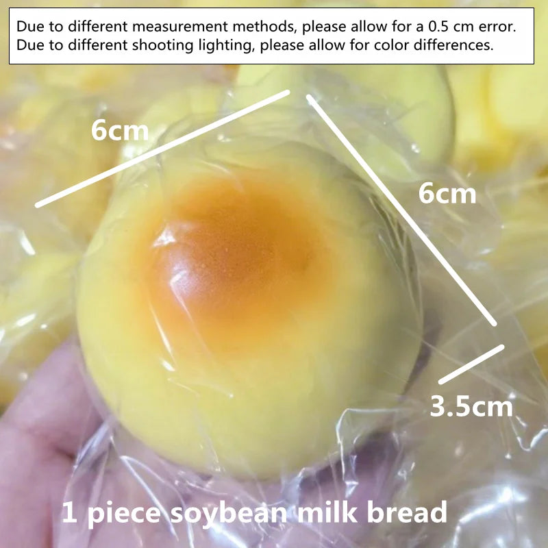 Squishy Milk Bread Toy – Soft Squeeze Sensory Fidget