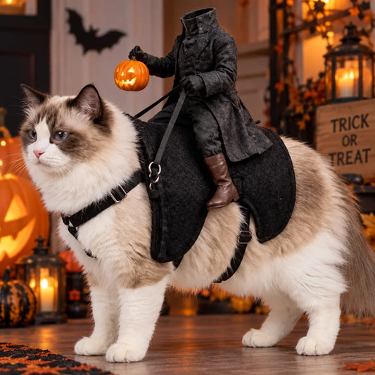 Headless Horseman Pet Halloween Costume