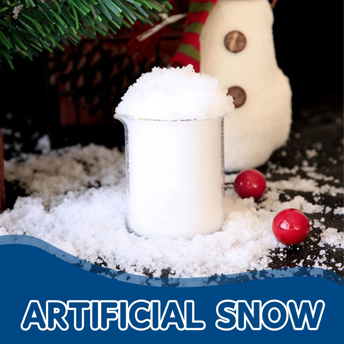 Artificial Snow for Holiday Decor & Displays