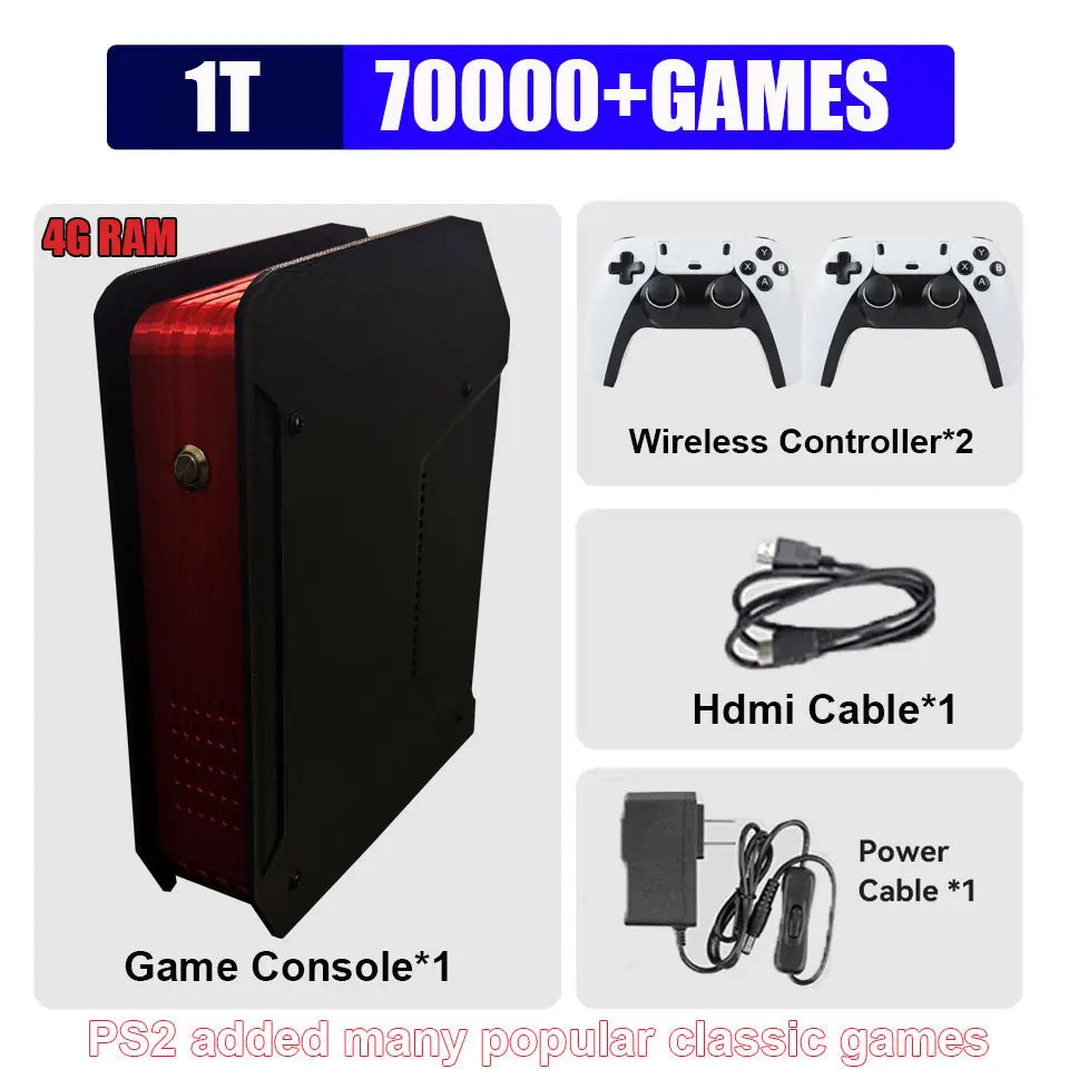 X4 Retro Gaming Console – Intel i3, 500GB/1TB