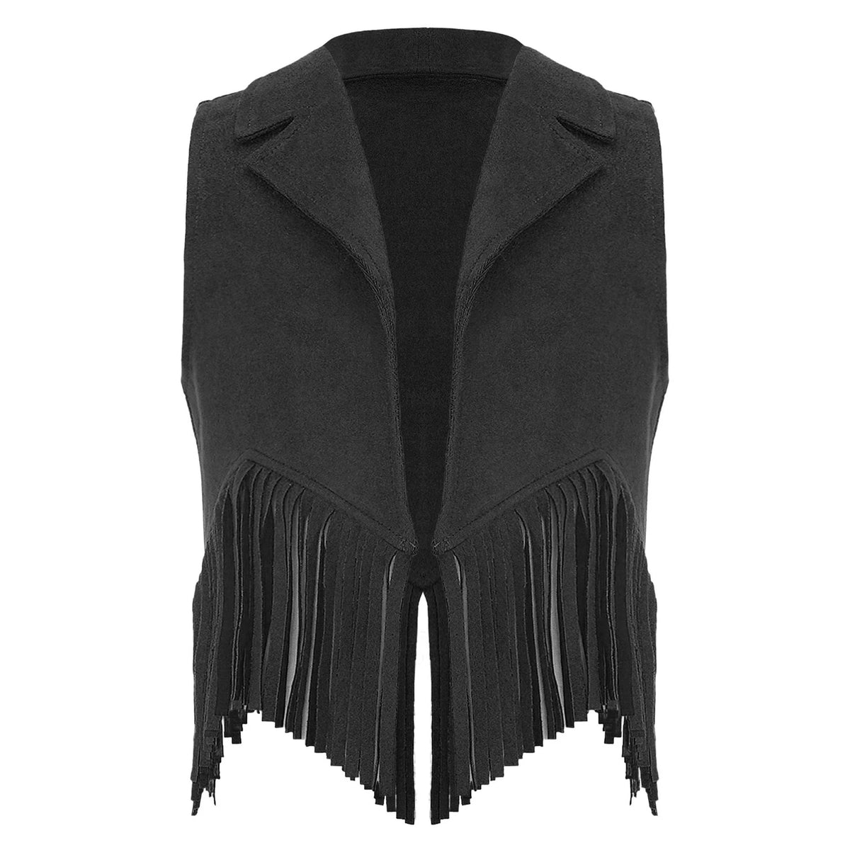 Kids Western Fringe Costume Vest