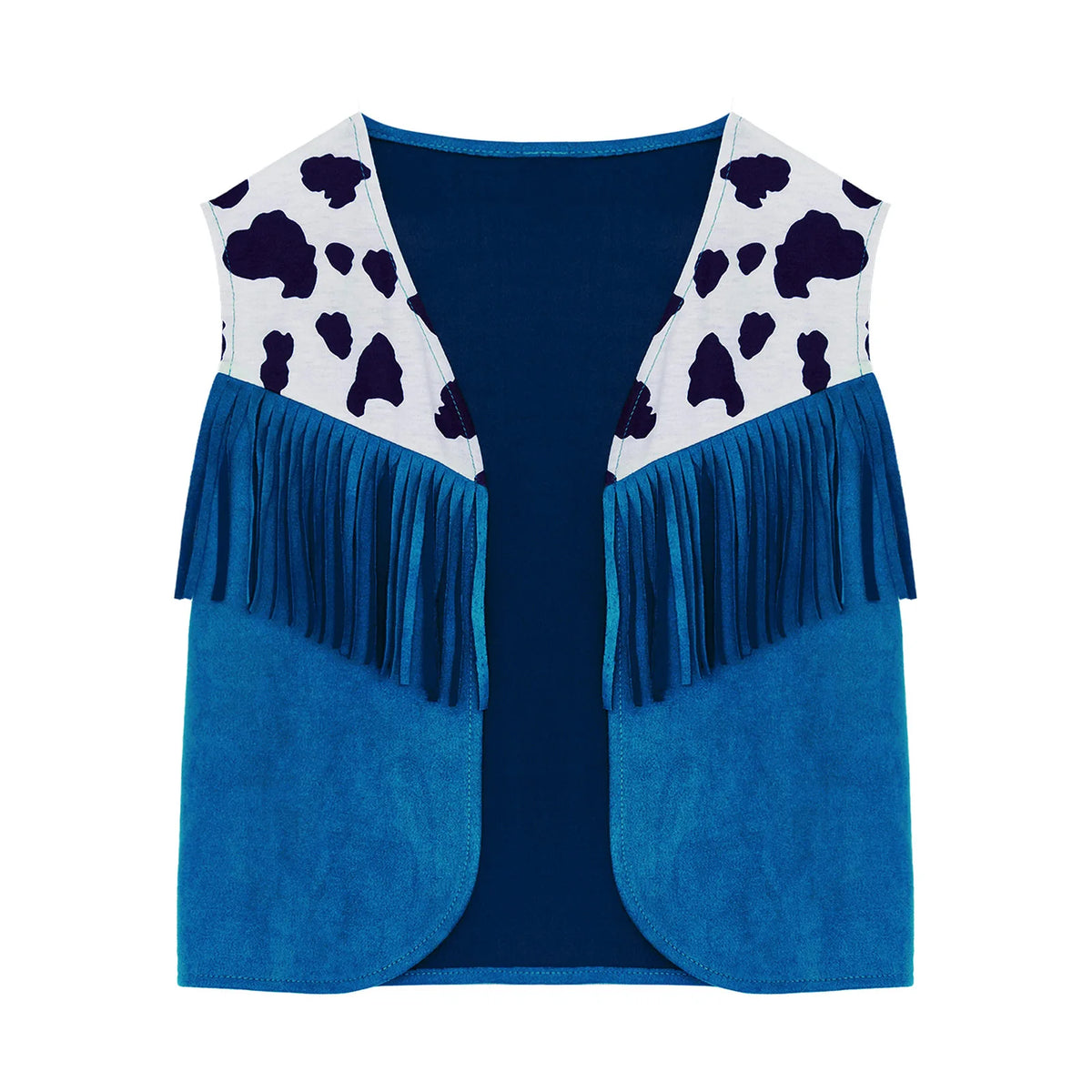 Kids Western Fringe Costume Vest