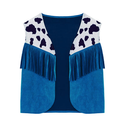 Kids Western Fringe Costume Vest