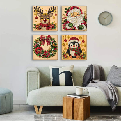 Christmas Diamond Art Kit – 20 × 20 cm